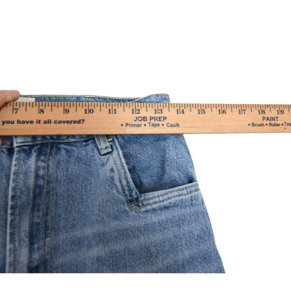 Reformation Cowboy Slouchy Wide Leg Jeans Women's Size 28 Medium Wash - Picture 5 of 9